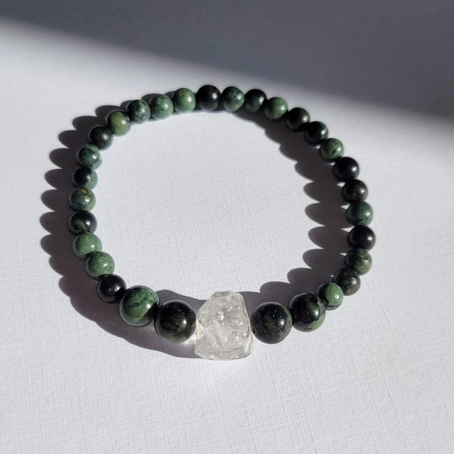 Kambaba Jasper Beaded Bracelet