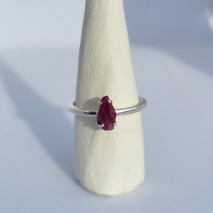 Pink Ruby Ring