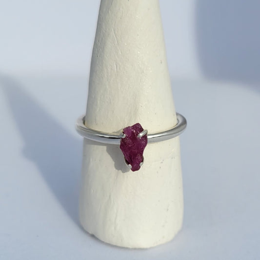 Pink Ruby Ring