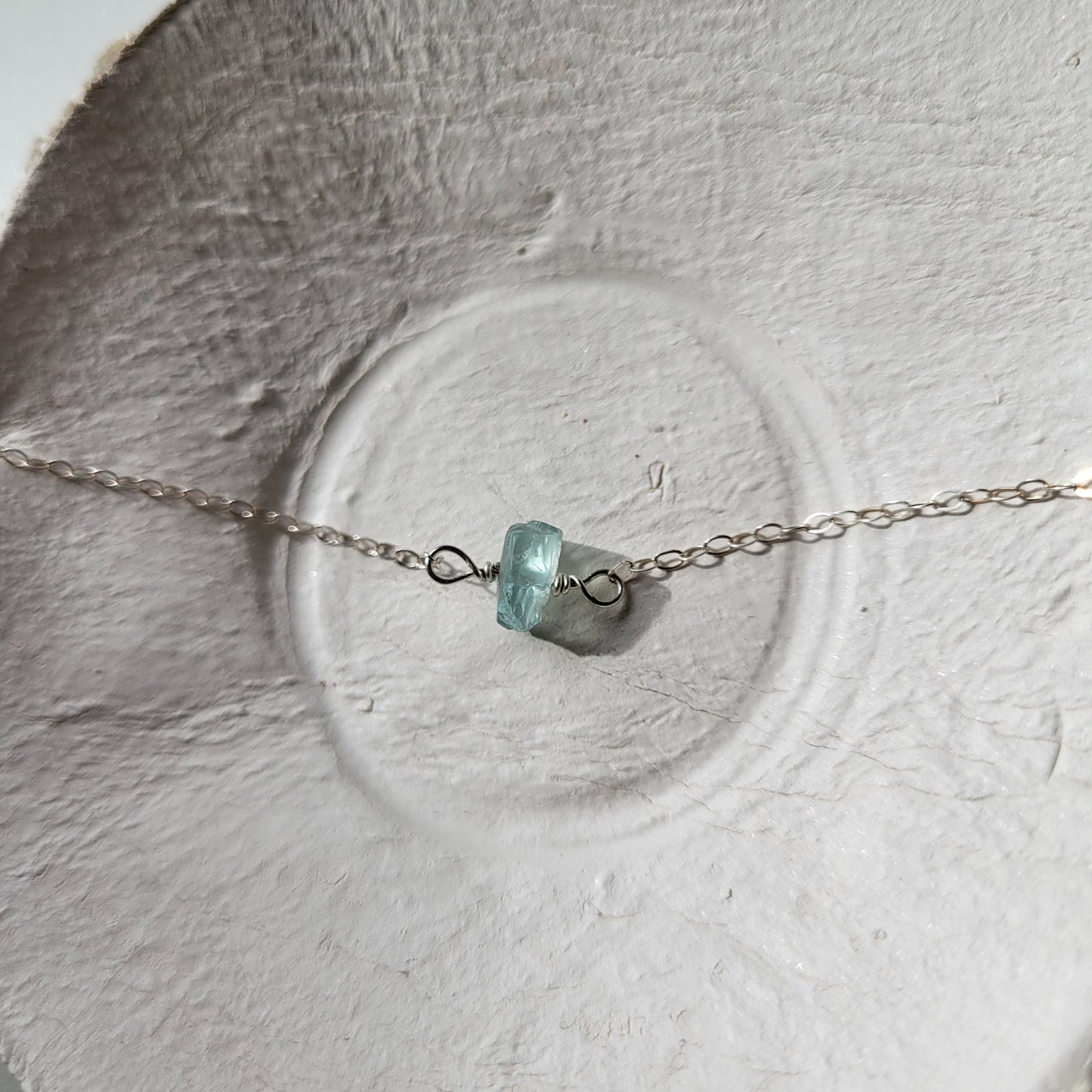 Aquamarine Bracelet | Silver