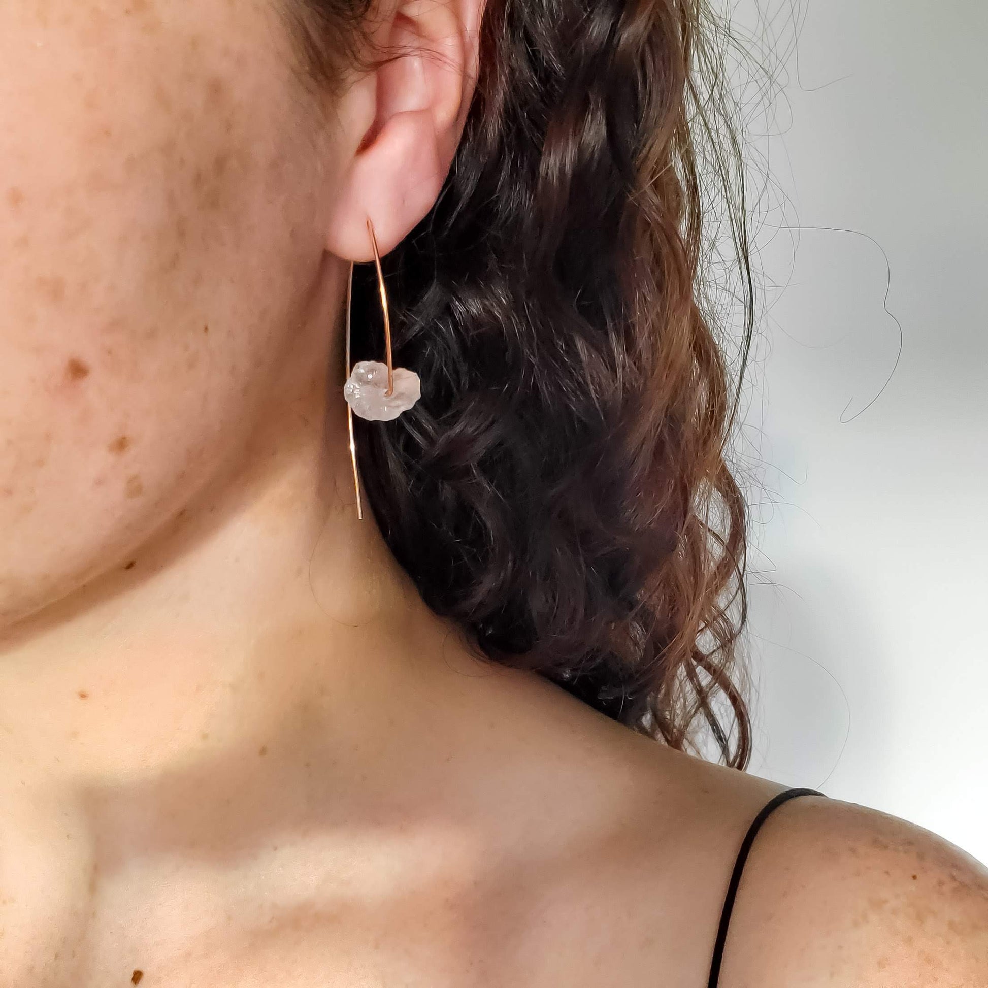 Rose Quartz Earrings NZ
